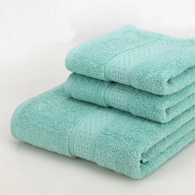 Towel Sets 140x70cm 74x33cm 17 Colors