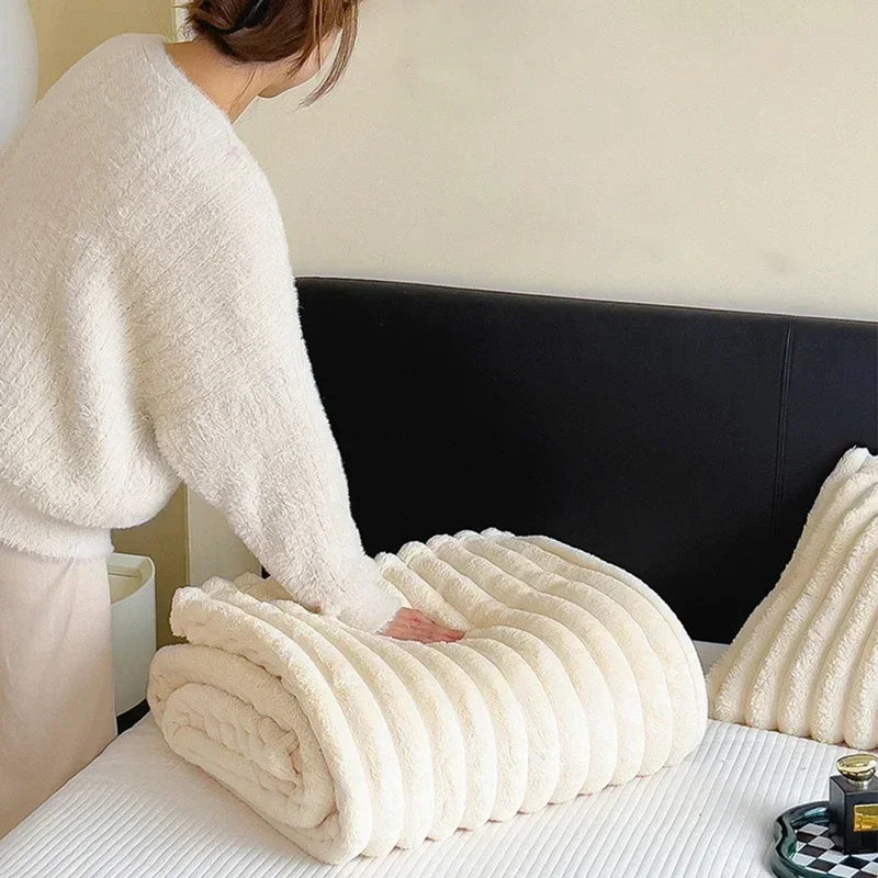 Winter Warm Blanket for Sofa