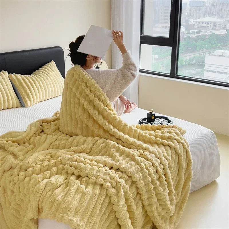 Winter Warm Blanket for Sofa