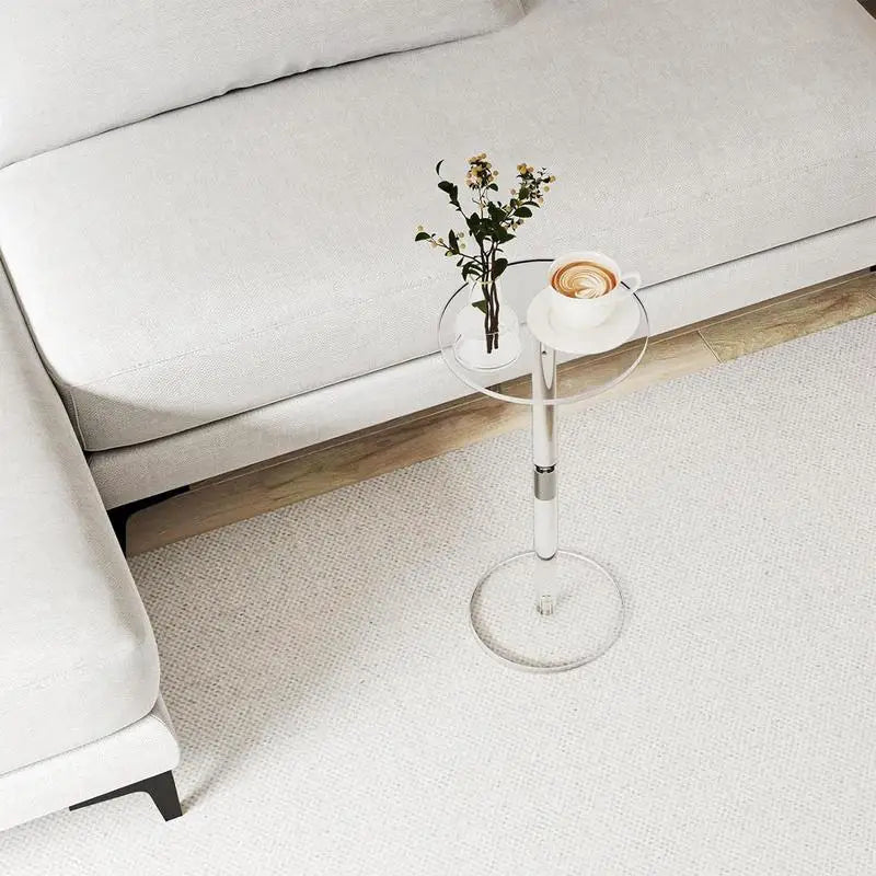 Acrylic Drink Clear End Table