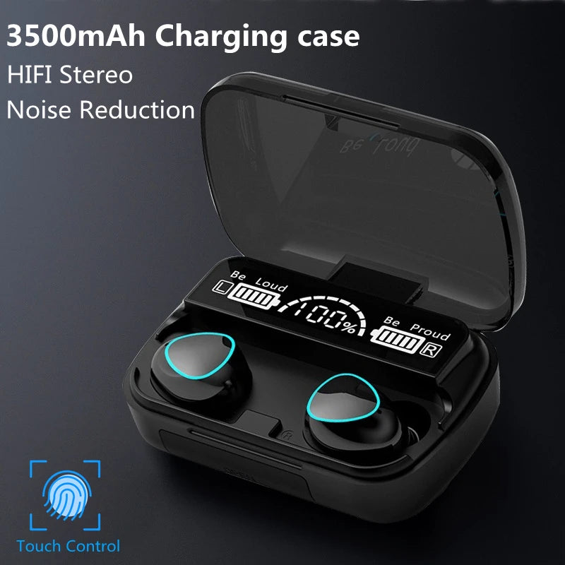 FNTWIF 3500mAh TWS Wireless Earphones Bluetooth