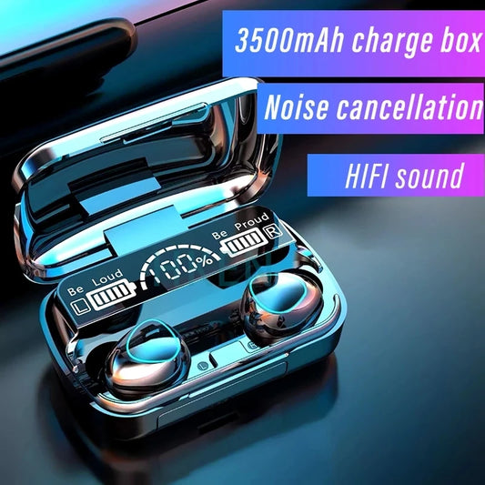 FNTWIF 3500mAh TWS Wireless Earphones Bluetooth