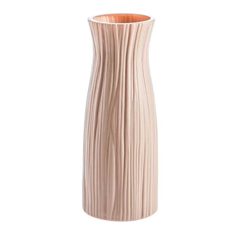 White Imitation Ceramic  Vase