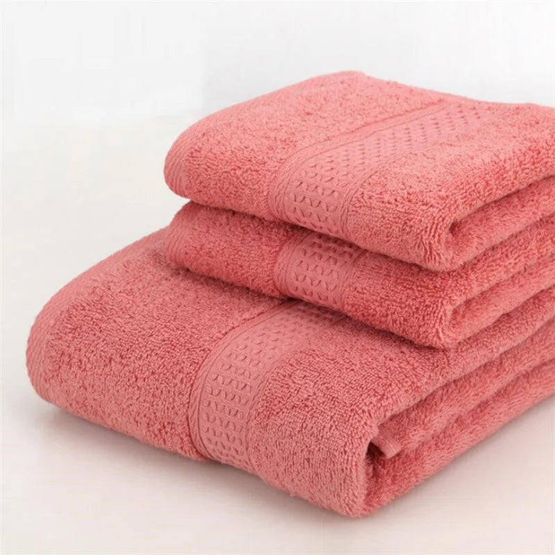 Towel Sets 140x70cm 74x33cm 17 Colors