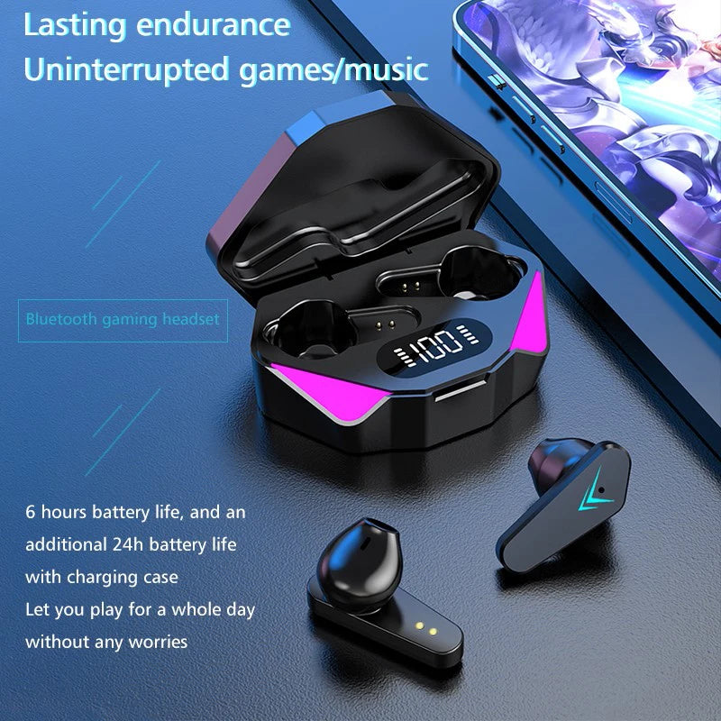 X15 TWS Wireless Bluetooth Gaming Earbuds