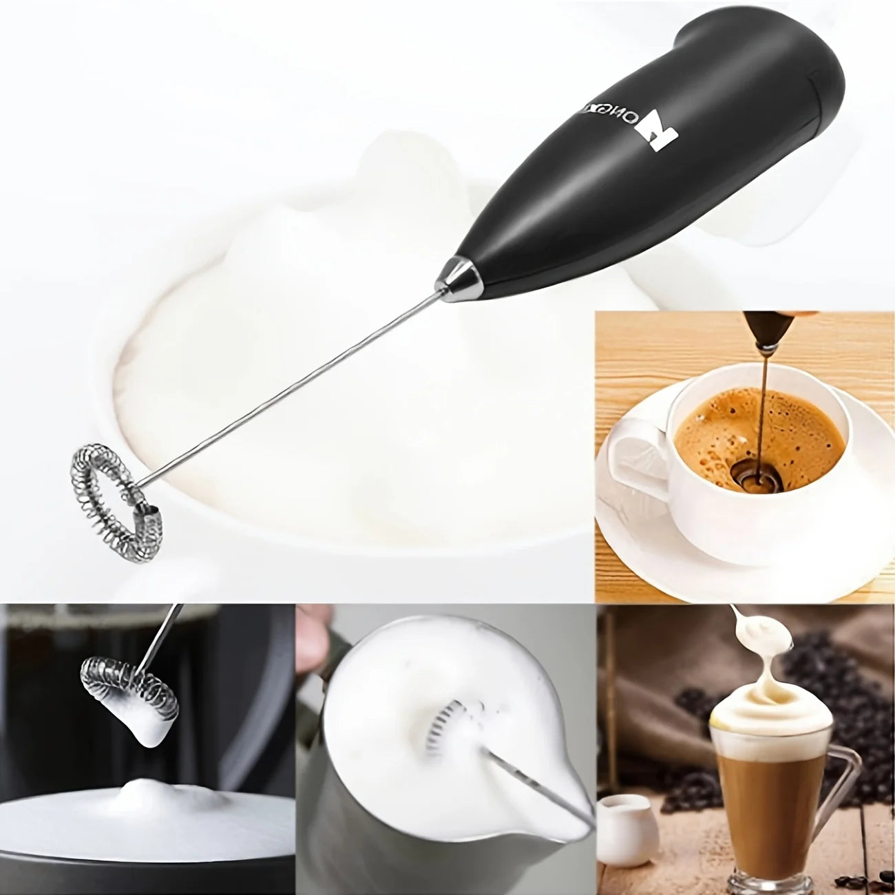 Handheld Whisk Milk Frother