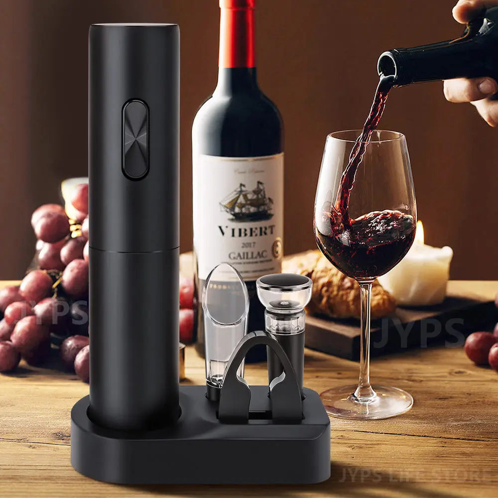 Electric Wine Opener with Foil Cutter