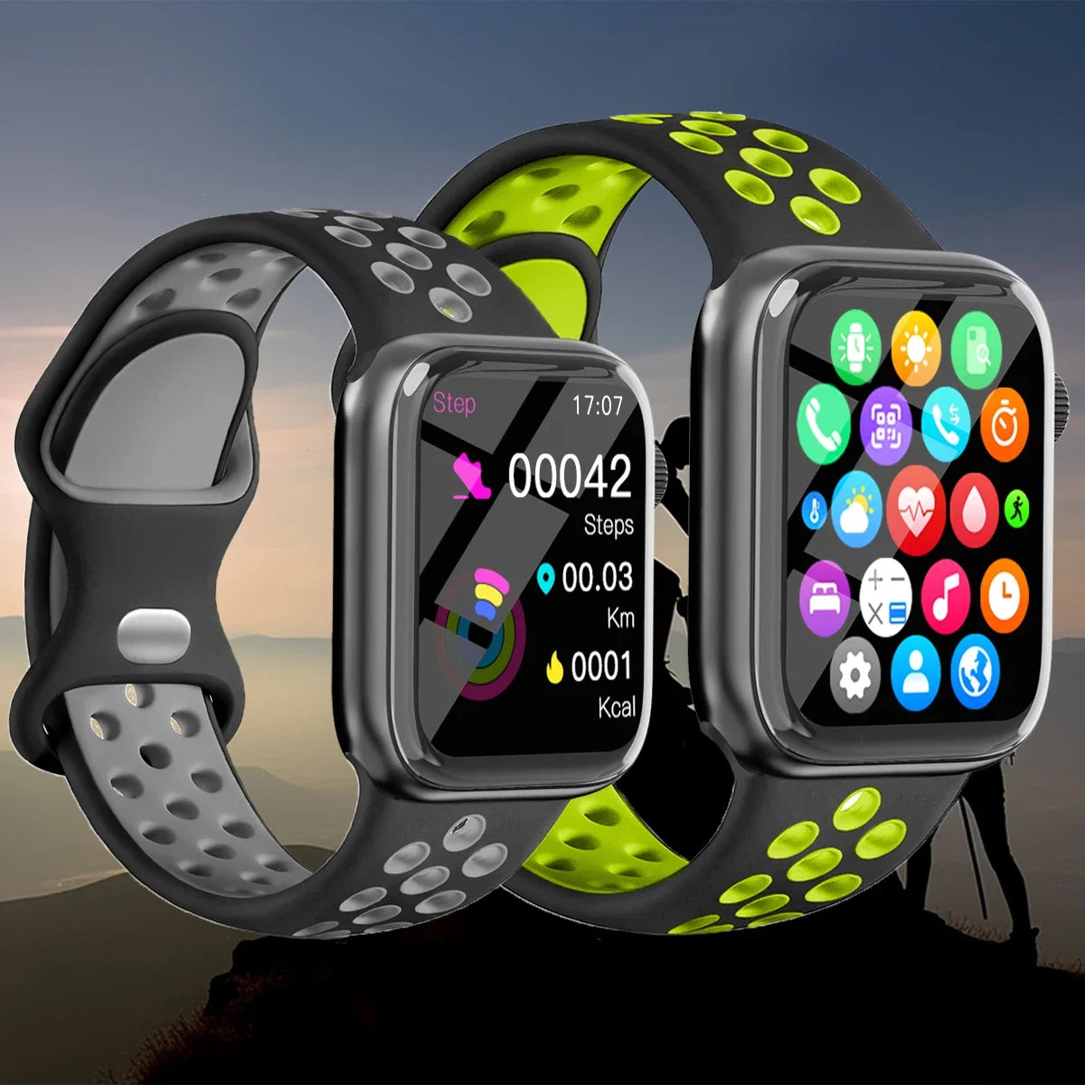 Fitness Tracker Smart Watch for Android IOS