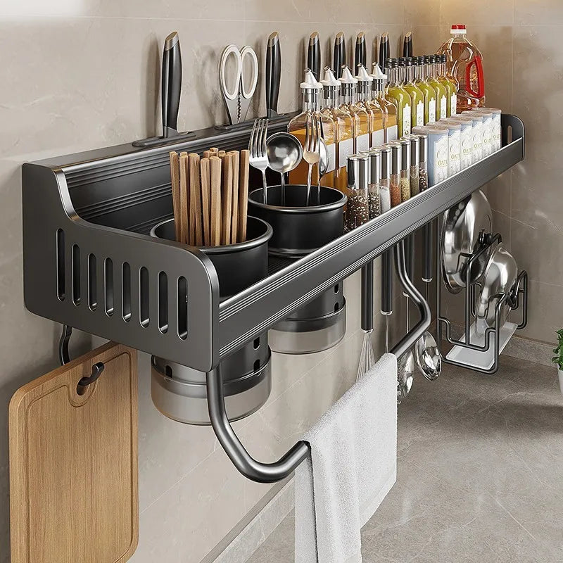 Aluminium Silver  Kitchen Organizer