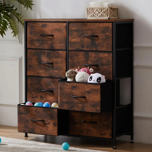 Closet Storage with 8 Drawers