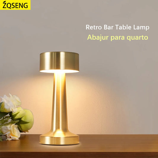 Lampara De Noche Retro Bar Table Lamp