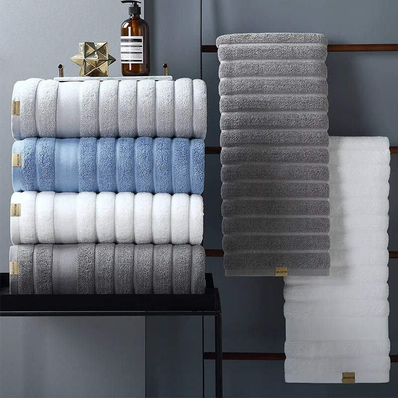 "Cotton Bath Towel - Soft, Absorbent, Elegant"