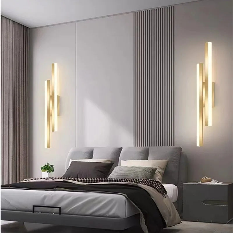 Modern LED Wall Lamp for Bedroom and Living Room Home Decoration LED Wall Lamps Simple Lin