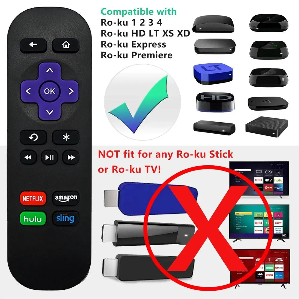 Rc680 Remote Control for Roku Devices