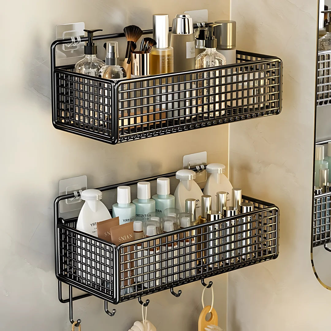 Multifunctional Bathroom Wall Shelf