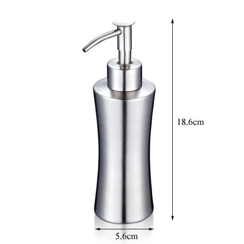 "304 Stainless Steel Bathroom Set - Toothbrush Cup, Soap Dish, Soap Dispenser"