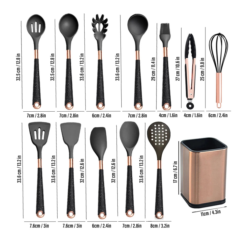 Kitchenware Heat Resistant Spatula Set