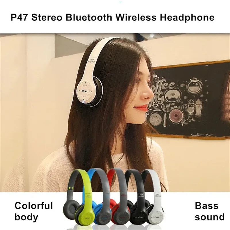 Stereo P47 5.0 Bluetooth Headset