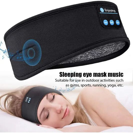 Bluetooth Sports Sleeping Headband Earphones