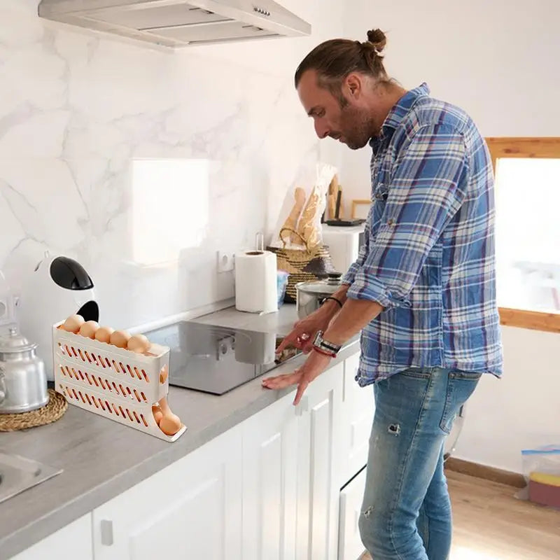 Fridge Side Door Egg Holder