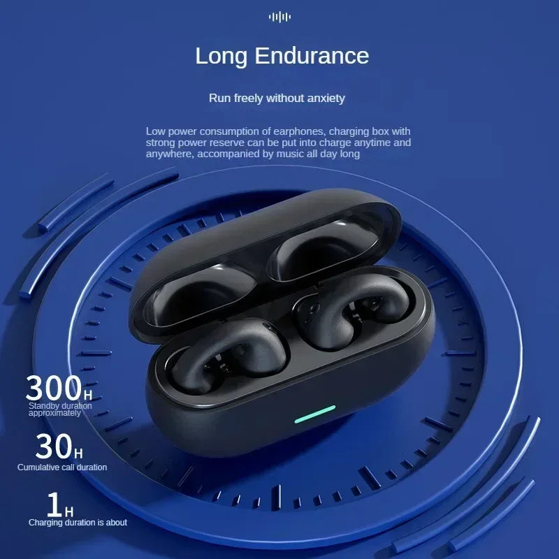 Bone Conduction  Bluetooth 5.3 Wireless Headphones