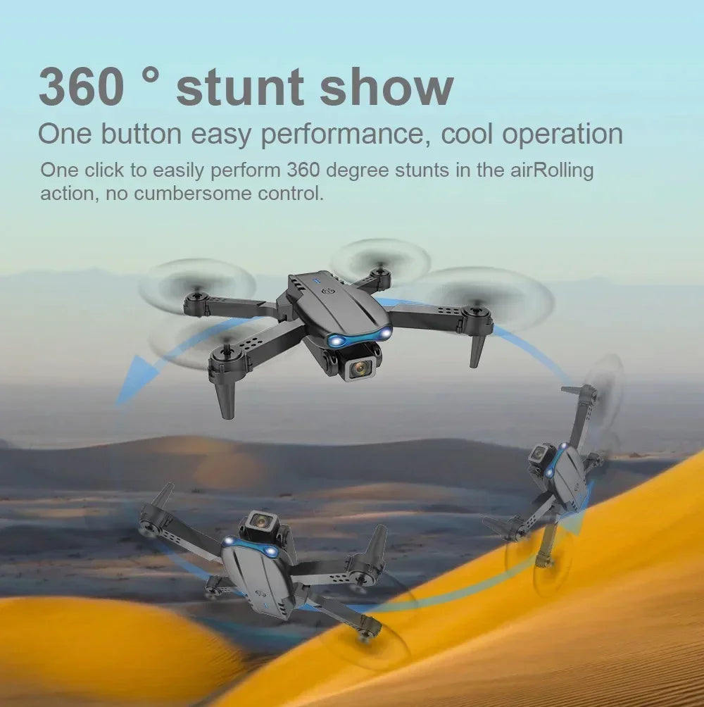 E99Pro 4K Dual Camera Foldable RC Drone