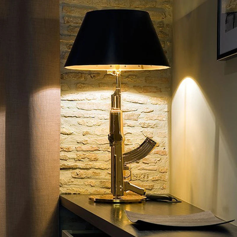 AK47 Gold LED Floor Lamp