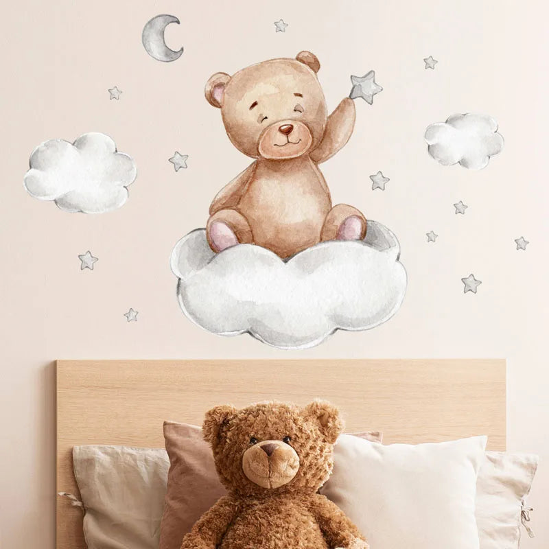 Moon Cloud Big Wall Stickers