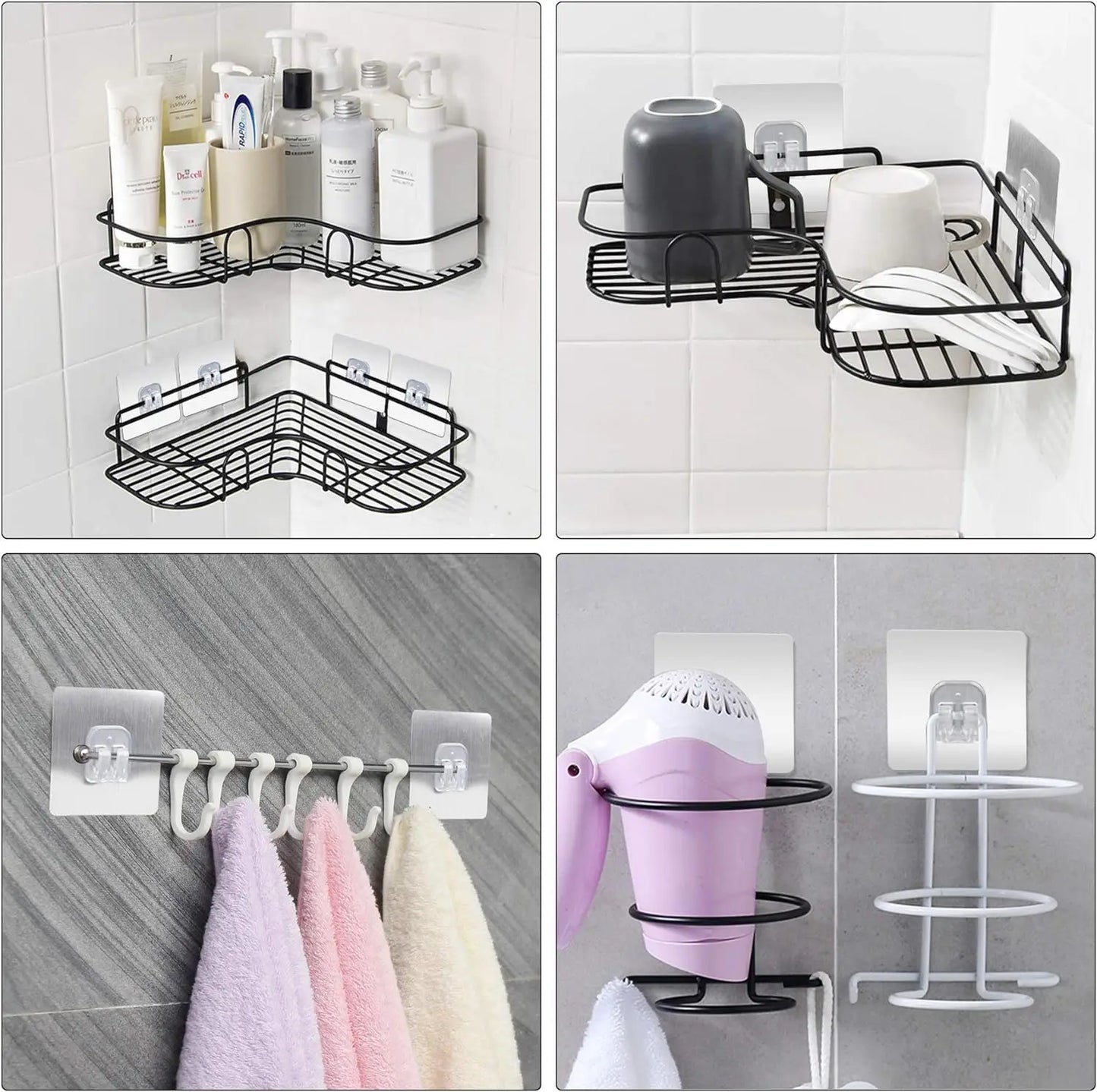 Transparent Self Adhesive Hooks