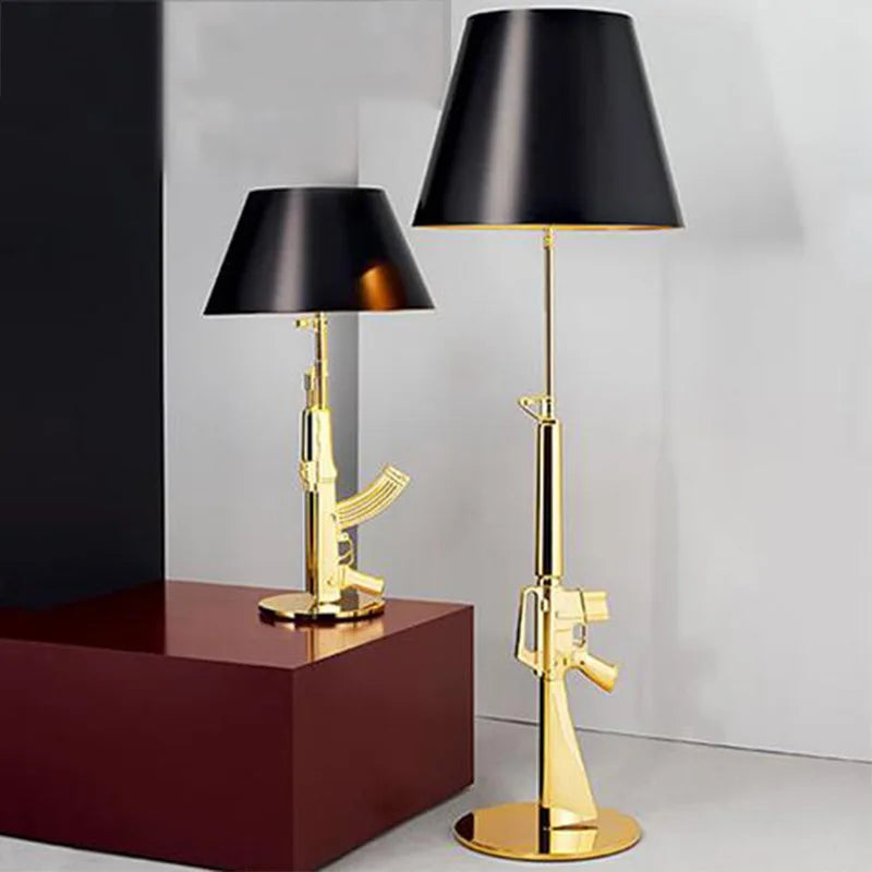 AK47 Gold LED Floor Lamp