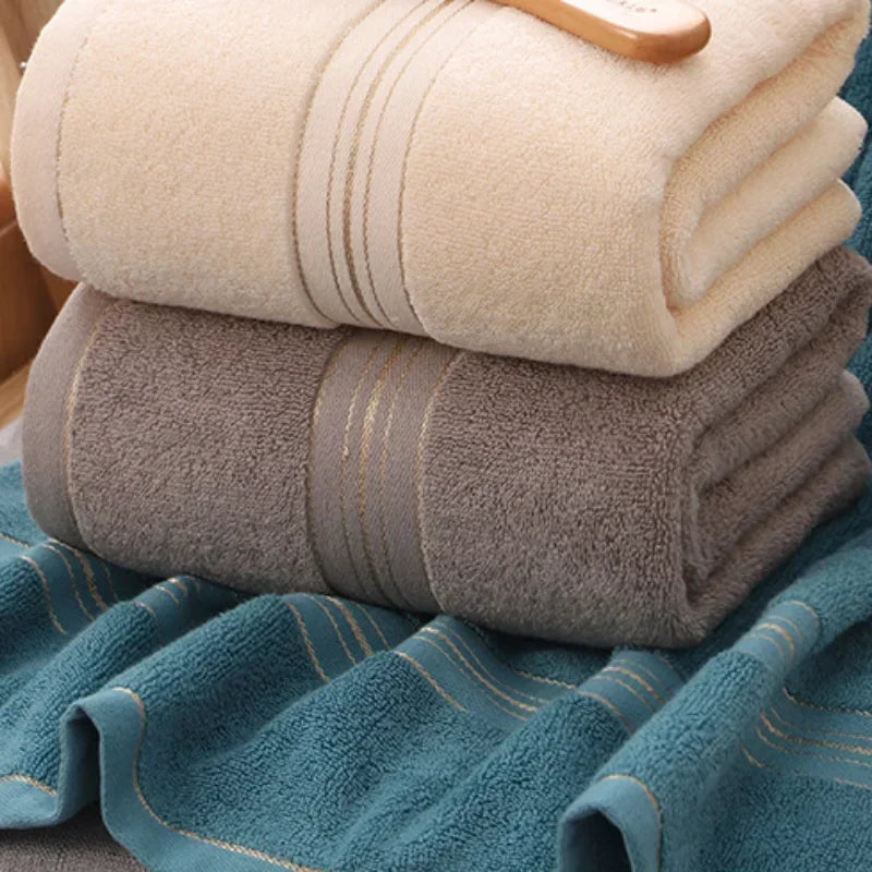 New Soft Bath Towel Set - 70x140cm"