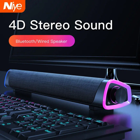 4D Stereo Bluetooth Speaker Bar