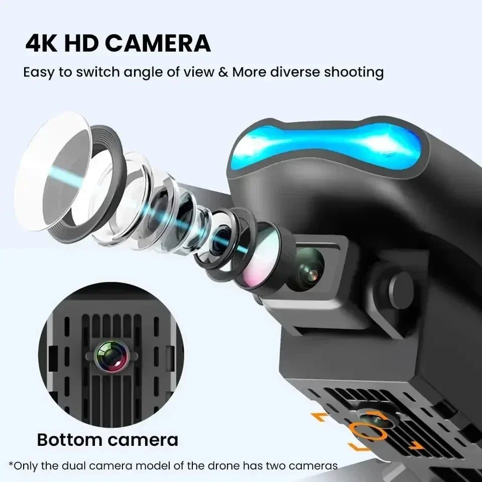 E99Pro 4K Dual Camera Foldable RC Drone