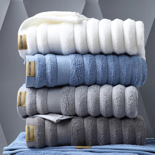 "Cotton Bath Towel - Soft, Absorbent, Elegant"