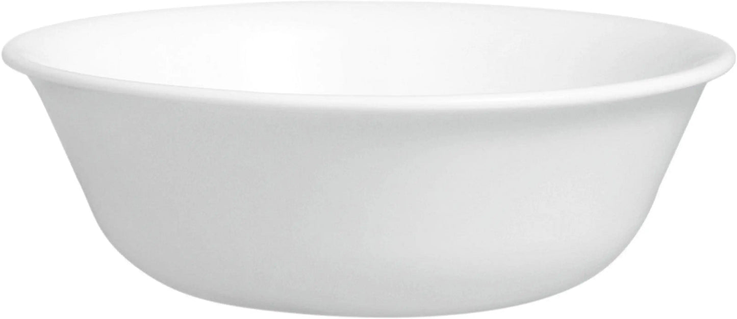 Corelle®- Winter Frost White, Round 12-Piece Dinnerware Set