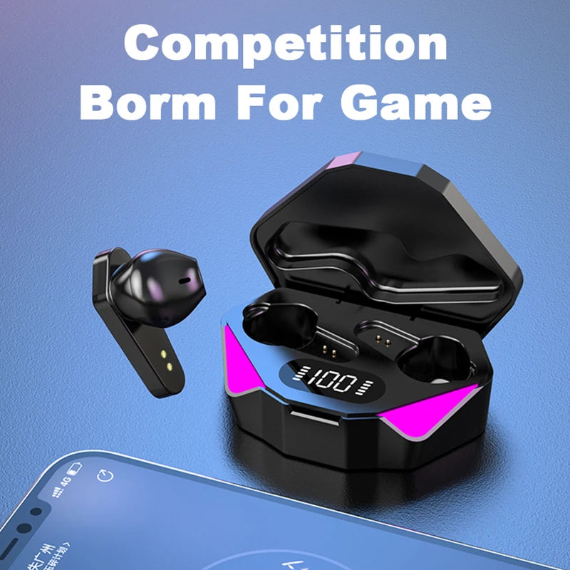 X15 TWS Wireless Bluetooth Gaming Earbuds