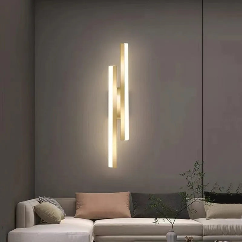 Modern LED Wall Lamp for Bedroom and Living Room Home Decoration LED Wall Lamps Simple Lin