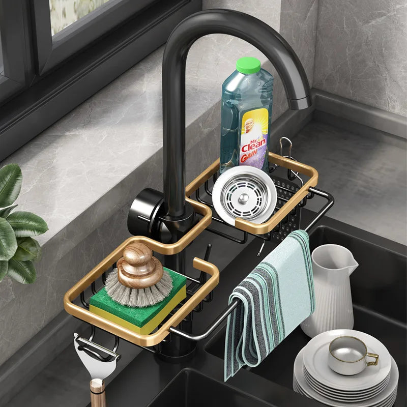 Aluminum Sink Drain Rack