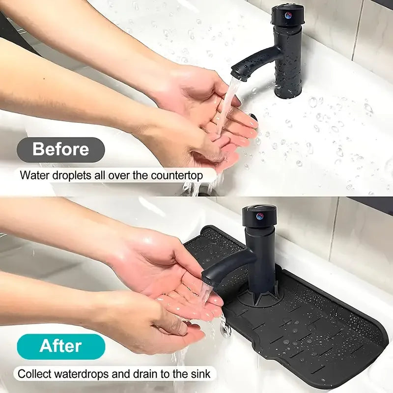 Silicone Absorbent Faucet Mat