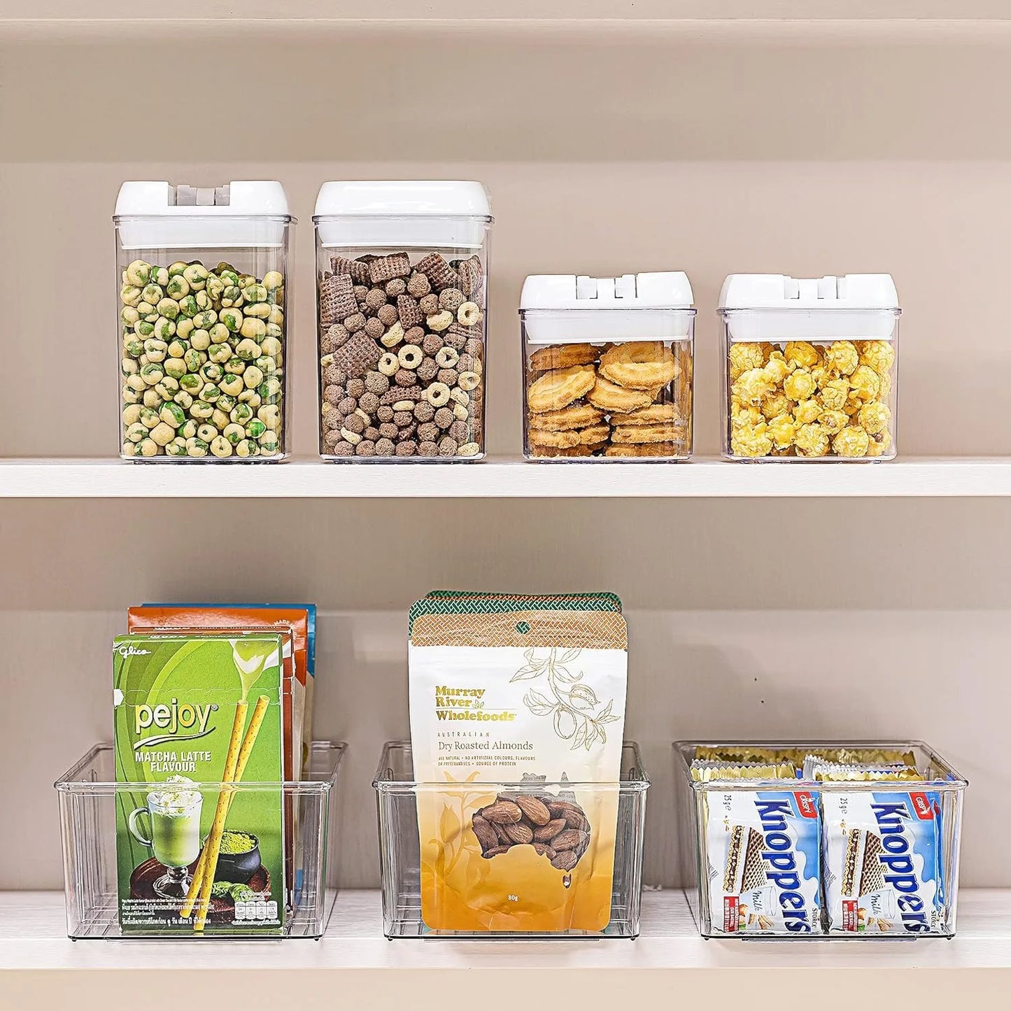 Vtopmart 8 Pack Food Storage Organizer Bins