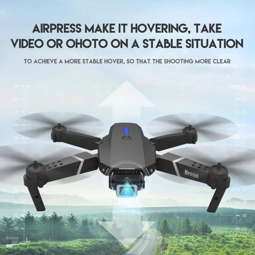 E88 4K Camera Foldable RC Drone