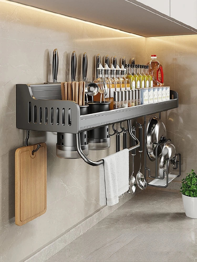 Aluminium Silver  Kitchen Organizer