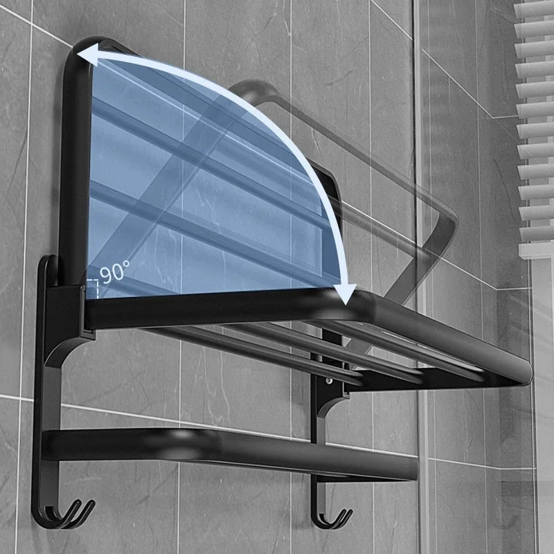 Wall Mounted Towel Rack