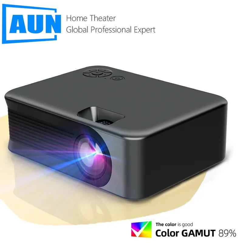 AUN Portable Mini A30 4K Home Theater Projector