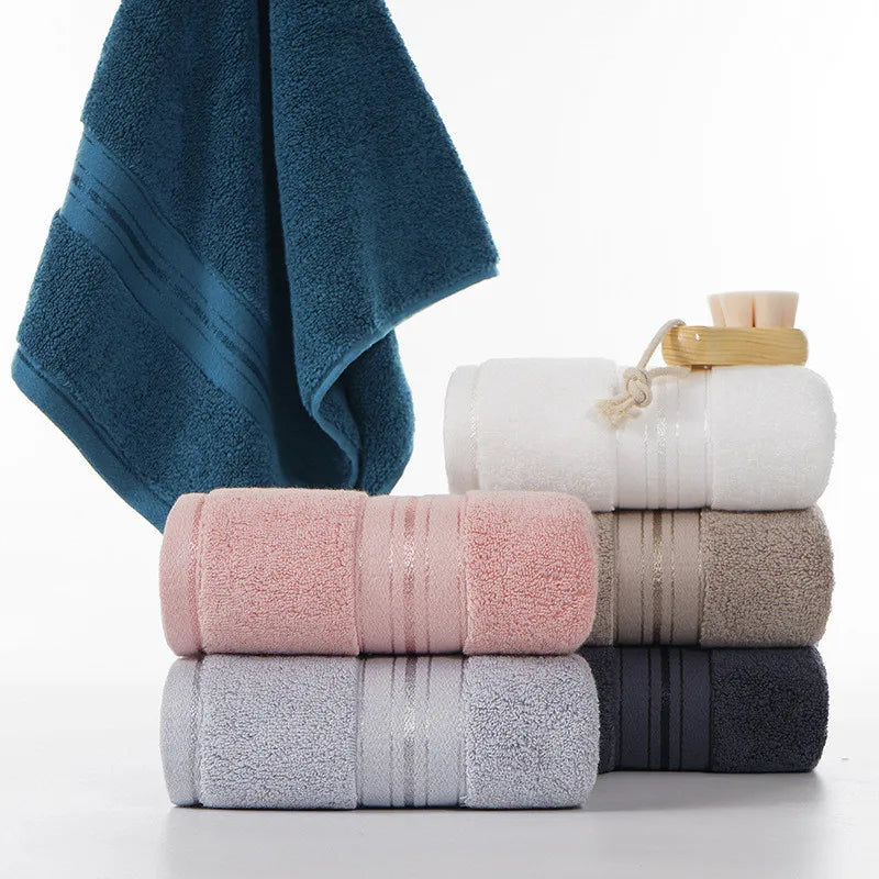 "Thickened Egyptian Cotton Towel Set - Bath & Face Towels"