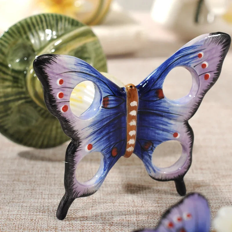 Butterfly Bathroom Accessory Set