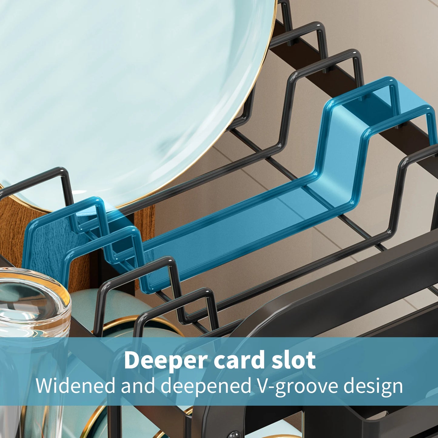 Dish Storage Drain rack for kitchen