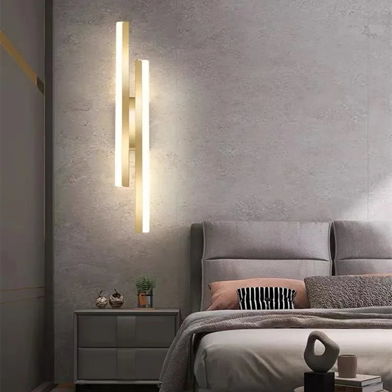 Modern LED Wall Lamp for Bedroom and Living Room Home Decoration LED Wall Lamps Simple Lin