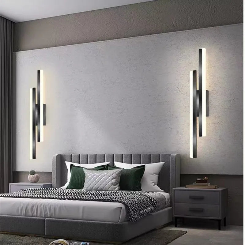 Modern LED Wall Lamp for Bedroom and Living Room Home Decoration LED Wall Lamps Simple Lin